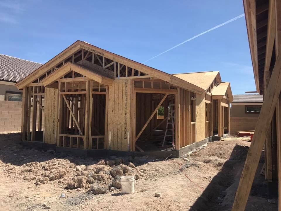 New home construction in Las Vegas by Butler's Construction