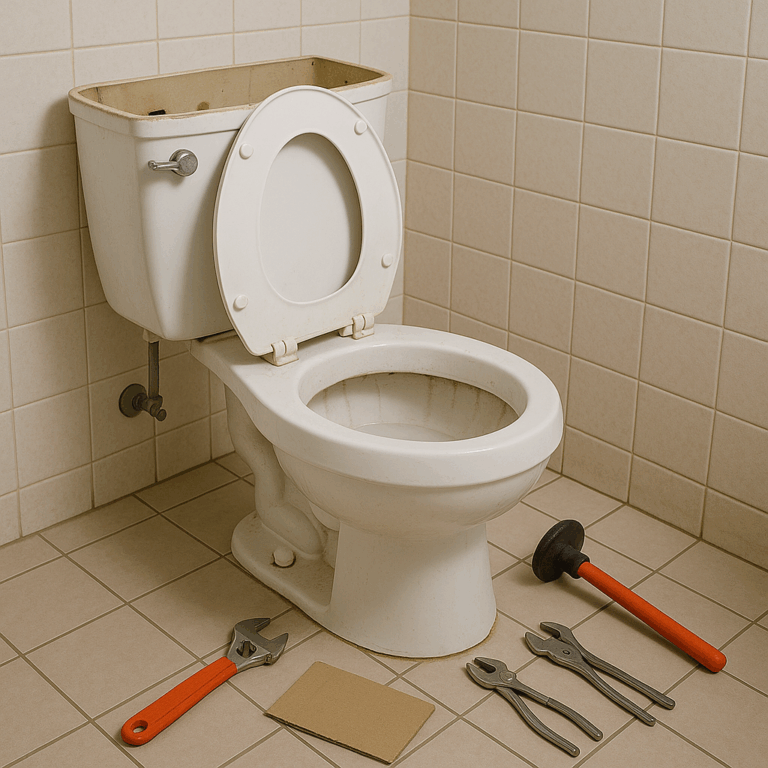 toilet repair in las vegas by Butler's Construction